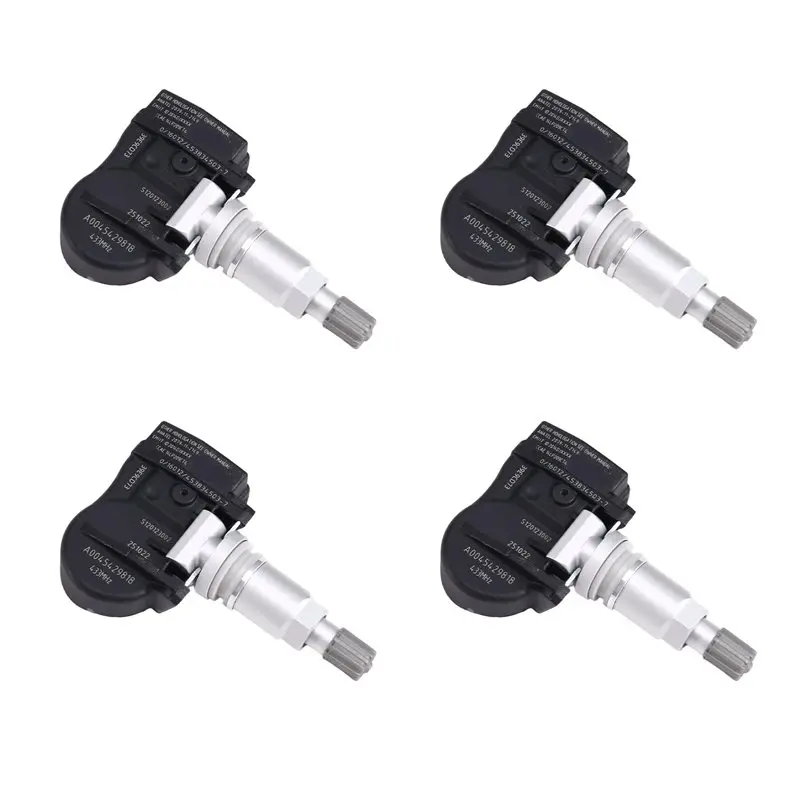 

For W164 ML-Class CLS C219 4PCS 433Mhz TPMS Tire Pressure Sensor Replacement A0045429818 A0025408017-L94A