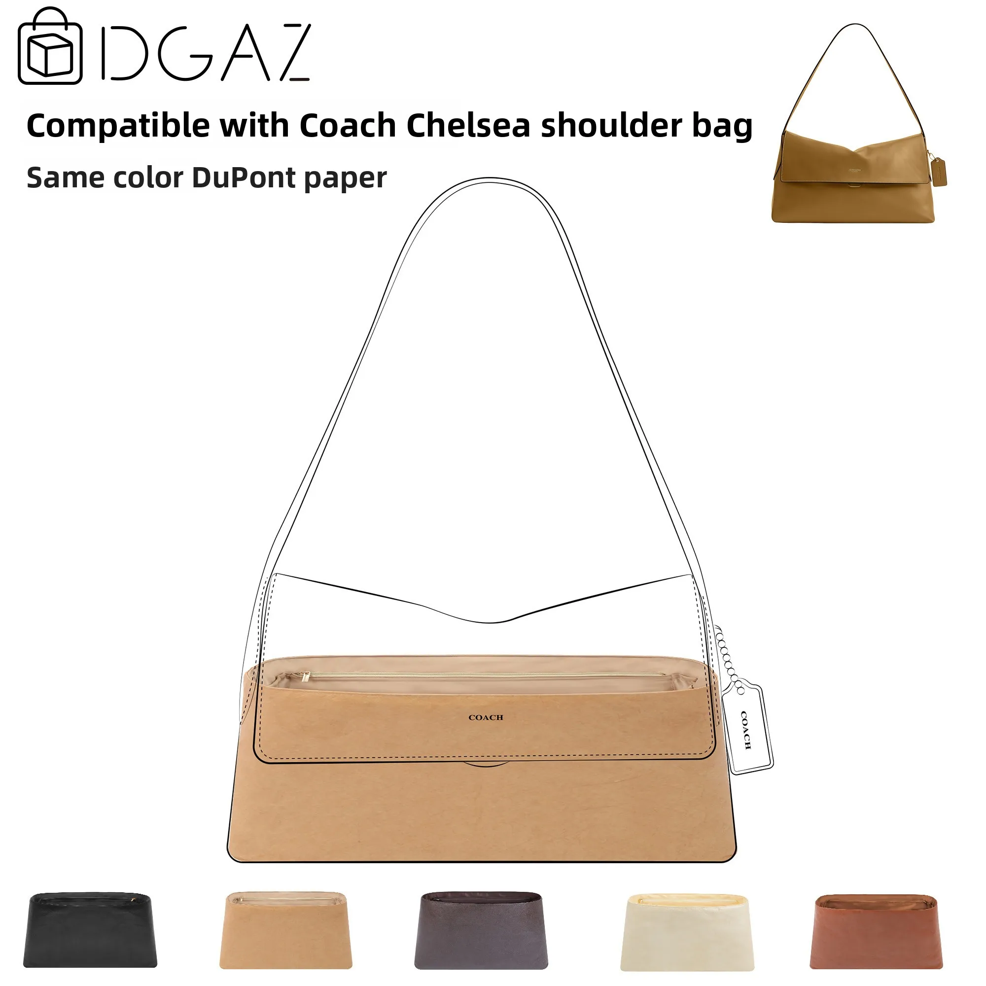 dgaz-chelsea-30-single-shoulder-bag-with-same-color-dupont-paper-inner-global-brand-compatible-handbag