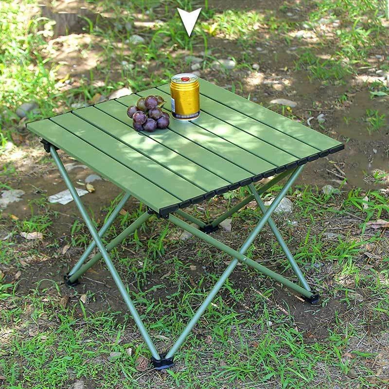 Folding Camping Table Outdoor Portable Durable Garden Picnic Barbecue Fishing Table Furniture Folding Aluminum Table