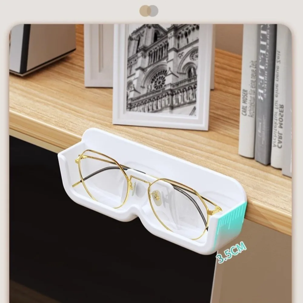 Punch-free Sun-glasses Display Holder Wardrobe Decoration Wall Mounted Glasses Storage Rack Portable Home Tidying