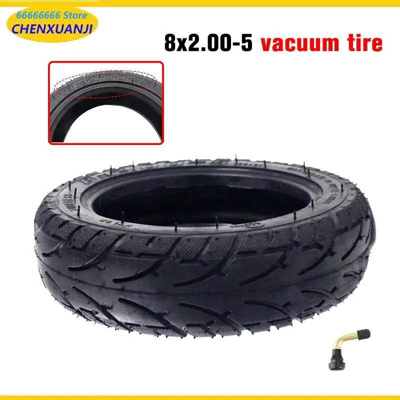 8x2.00-5 Wheel Tubeless Tyre 2.10-5 Vacuum Tire Wheel Hub for Electric Scooter Kugoo S3 Pocket Bike MINI Bike Wheelchair