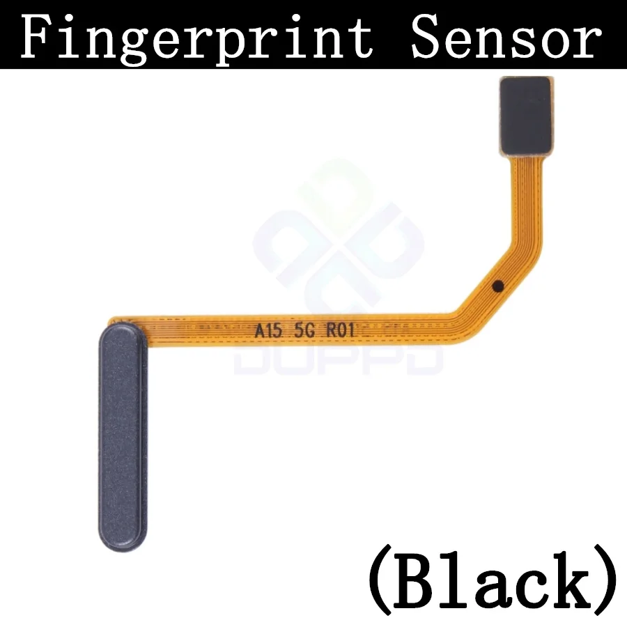 Top Ear Loud Speaker SIM Card Tray Charging Port Board For Samsung A15 5G A156B Fingerprint Sensor Volume Motherboard Flex Cable