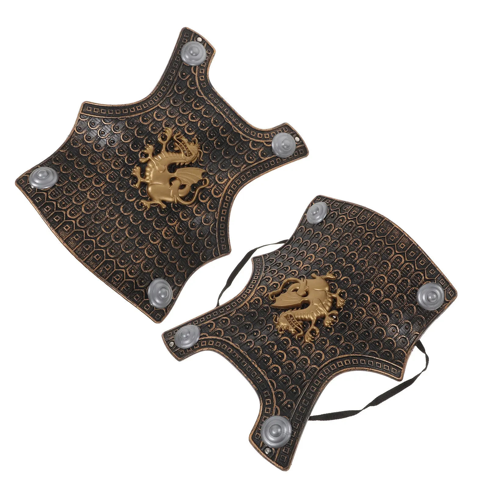 

Костюмный доспех из 2 предметов, легкий пластиковый рыцарский наряд для переодевания, аксессуар для ролевых игр в армейских ролях, Хэллоуина, косплея