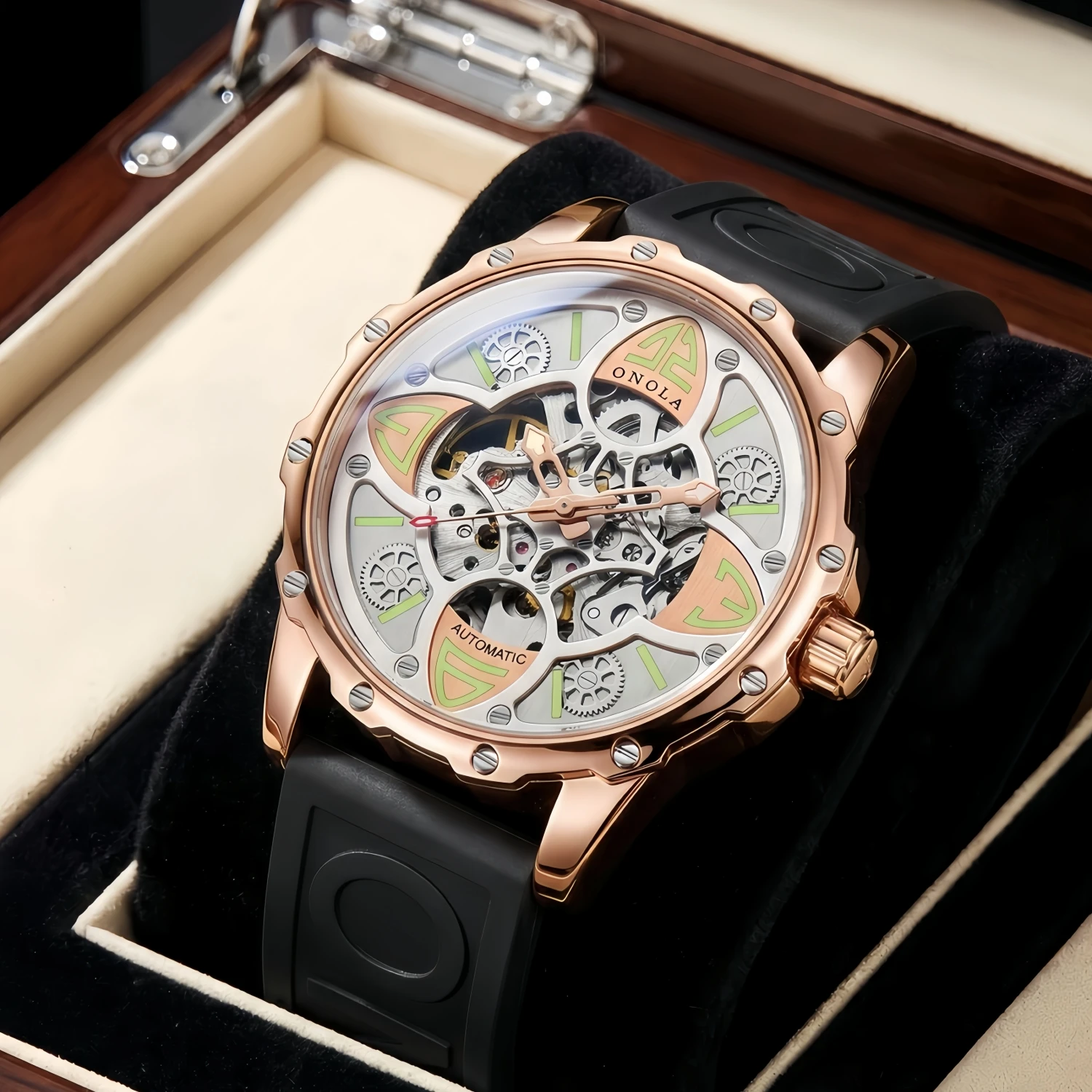 Men's Watch ONOLA Luxury Fashi - Luxury Watch On Sale recension och pris