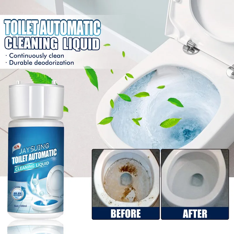 

Bowl Toilet Cleaner Descaling Deodorizing Urine Stain Removal Deep Bathroom Clean No More Toilet Stains
