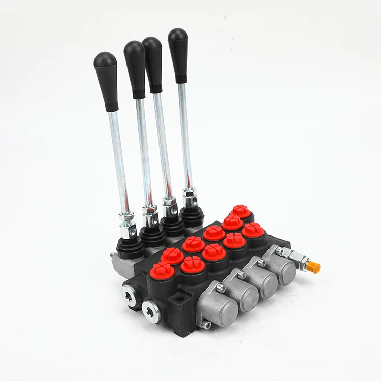 Hydraulic directional multi-directional manual pilot control valve Hydraulic valve directional valve