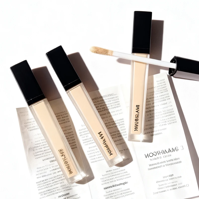 Sanduhr-Flüssigpulver-Rouge, natürlicher Glanz, hält keine Spuren, Concealer, schwarzer Augenringe, Akne-Concealer, praller, fester Lippenstift