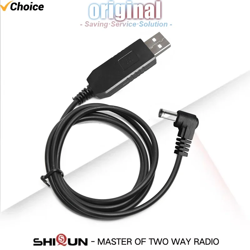 Baofeng Charger Cable UV 5R UV 82 Desktop USB Charger Cable For DM-1701 UV 10R DR-1801 Walkie Talkie UV 9R Plus UV S9 Ham Radio - view 2