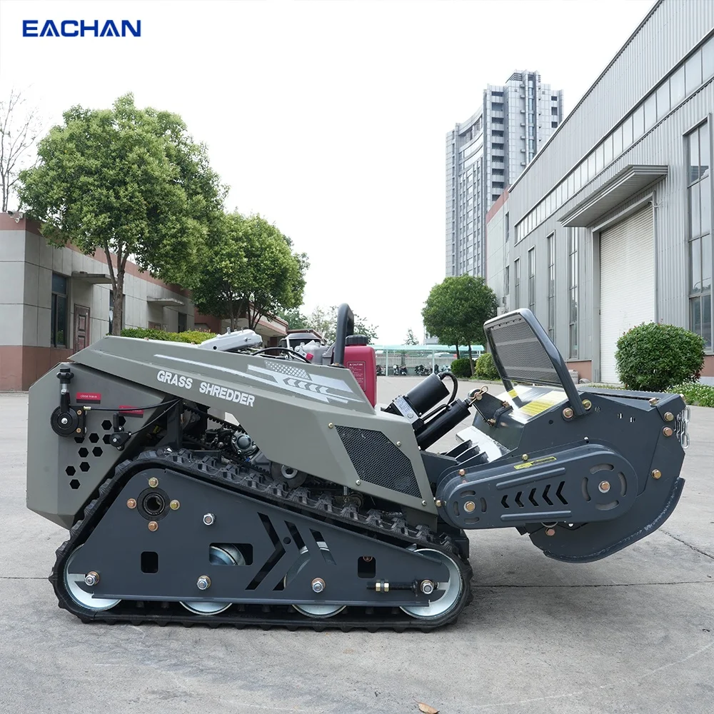 Remote Control Lawn Mower Tracked Brush Cutter Crawler Grass Cutting Machine for Farm Garden Orchard Hillside OEM Custom