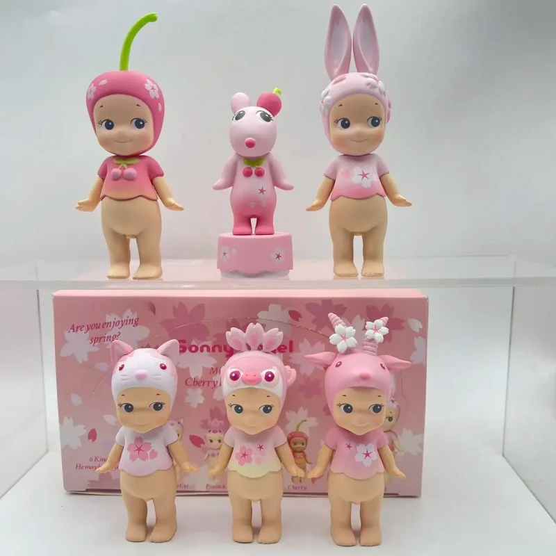 

Новая популярная мини-фигурка Sonny Angel Cherry Blossom Series Наслаждайтесь весенними ограниченными изданиями Слепая коробка Таины Сюрприз Симпатичные игрушки Игрушки