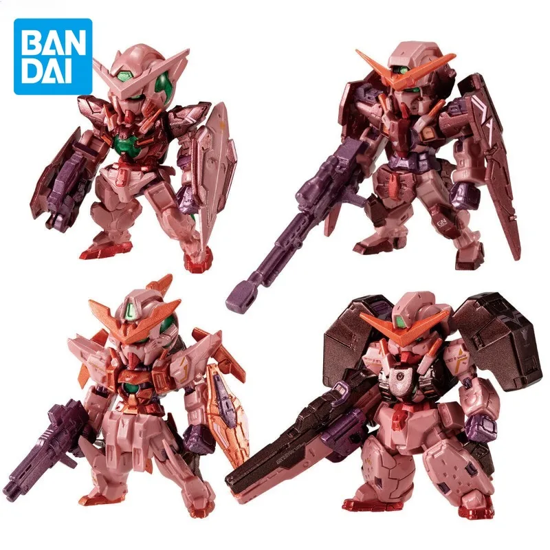 Bandai Original GUNDAM CONVERGE CORE Anime Figure TRANS-AM Suit Action Figure Toys for Boys Girls Kids Children Birthday Gifts