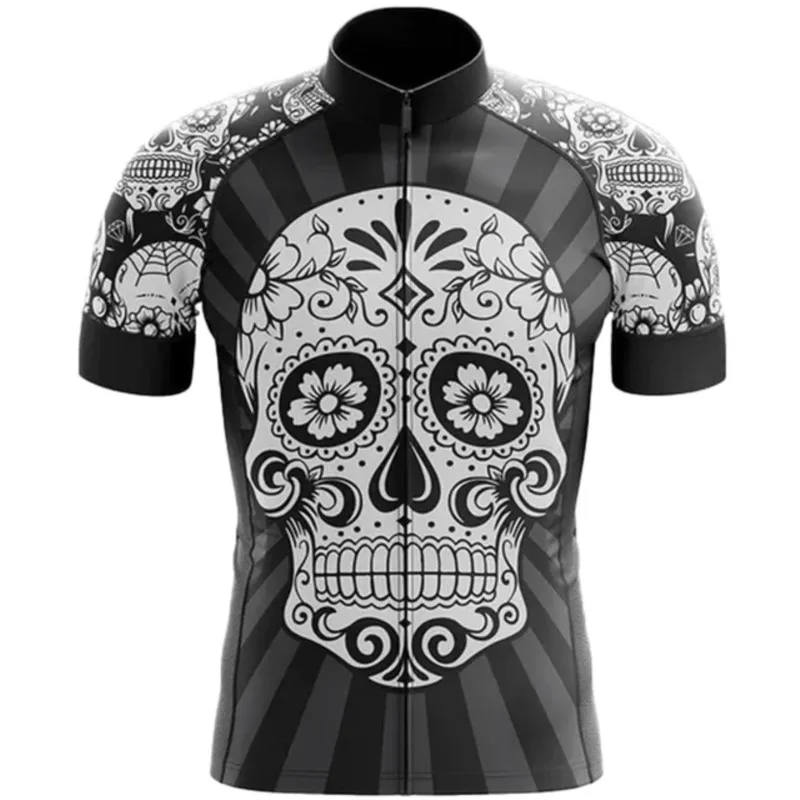 2024 Male Cycling Jersey MTB Bicycle Bike Clothes Maillot Roupa Ropa De Ciclismo Hombre Verano Personality Cycling Clothing