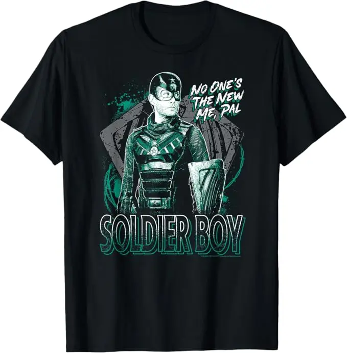 

Hot selling soldier boy graphic t shirts oversized gothic super shirts harajuku pro choice y2k fashion tops goth men clothing