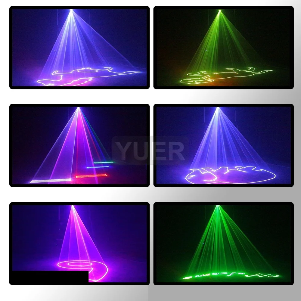 Projecteur Laser à Tête Mobile pour Animation RVB, Modèle de Lumière RJ45 2W 3W 5W DMXorgDJ Chang, ixde brev, Bar, Spectacle d'Effets de Vacances