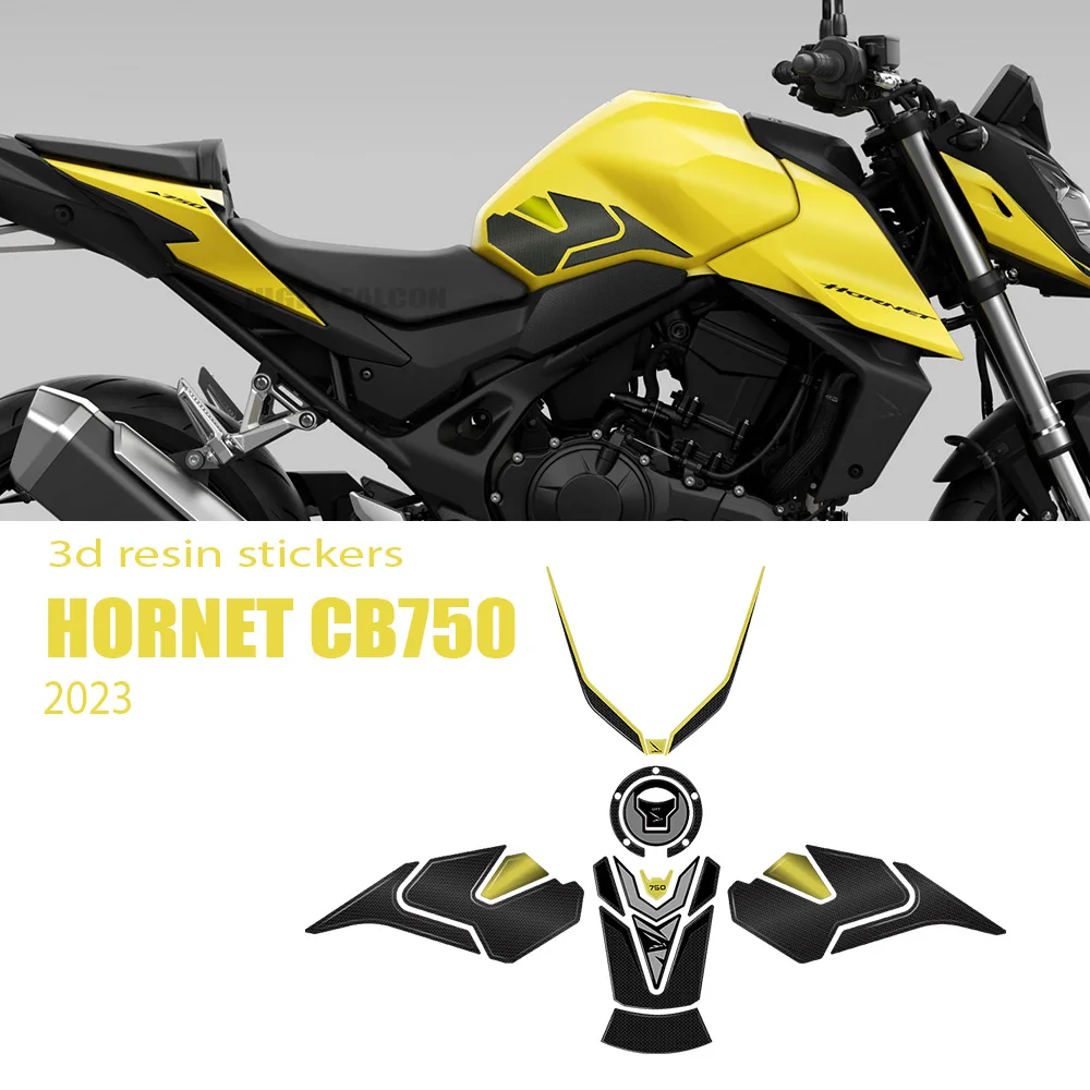 2023 cb750 hornet аксессуары для мотоциклов, комплект защитных 3d-наклеек из эпоксидной смолы для Honda CB750 CB 750 Hornet 2023