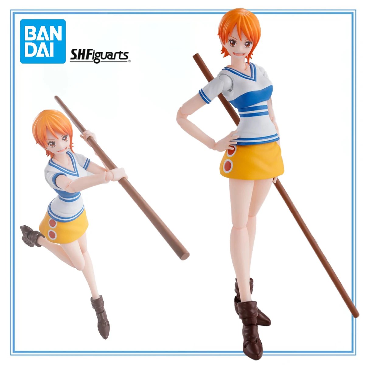 

Original Bandai Spirits S.H.Figuarts Romance Dawn One Piece - Nami Anime Figure Action Figure Model Decoration Gifts Toys