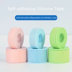 Fashion Silicone Gel Material Skin Tape Hot Sale Sensitive Blue Pink White Green Purple Lash Tape