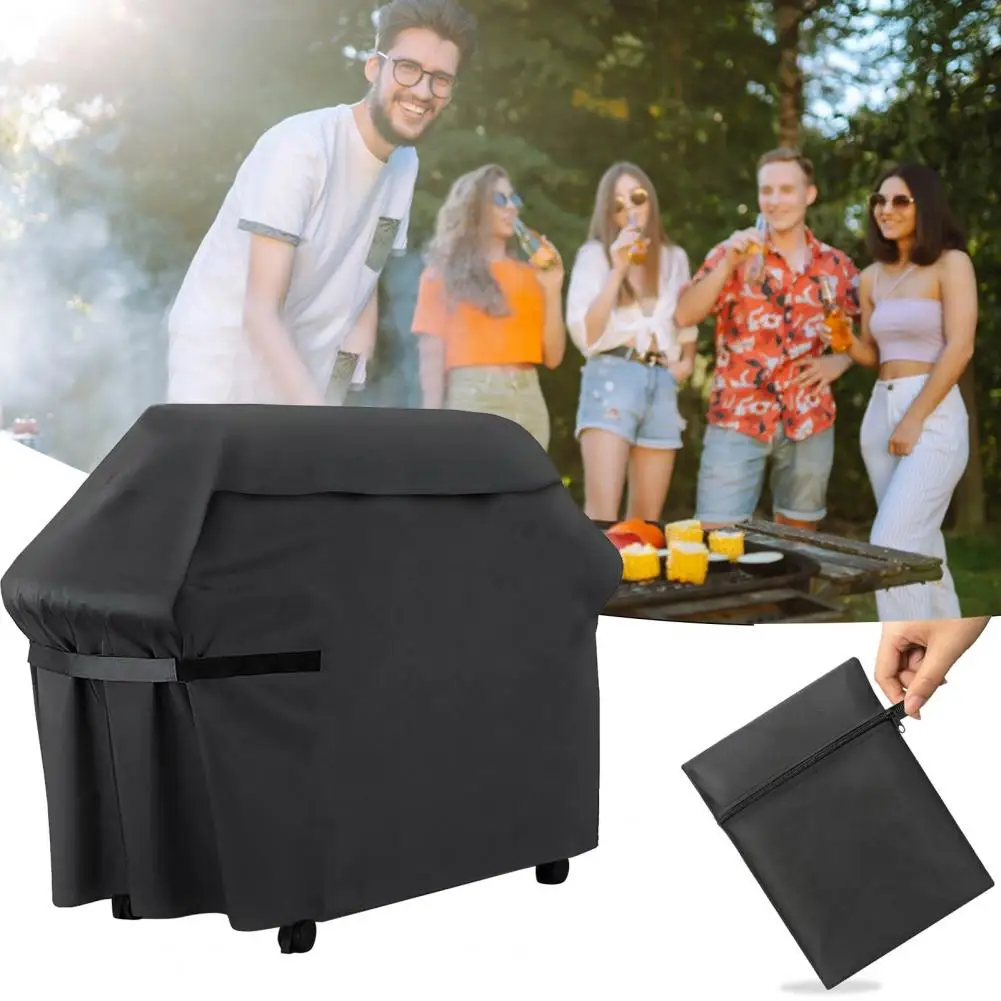 

Waterproof Grill Cover Durable Heavy-duty Bbq Grill Cover for All-weather Protection with Fastener Tapes Waterproof Uv Resistant