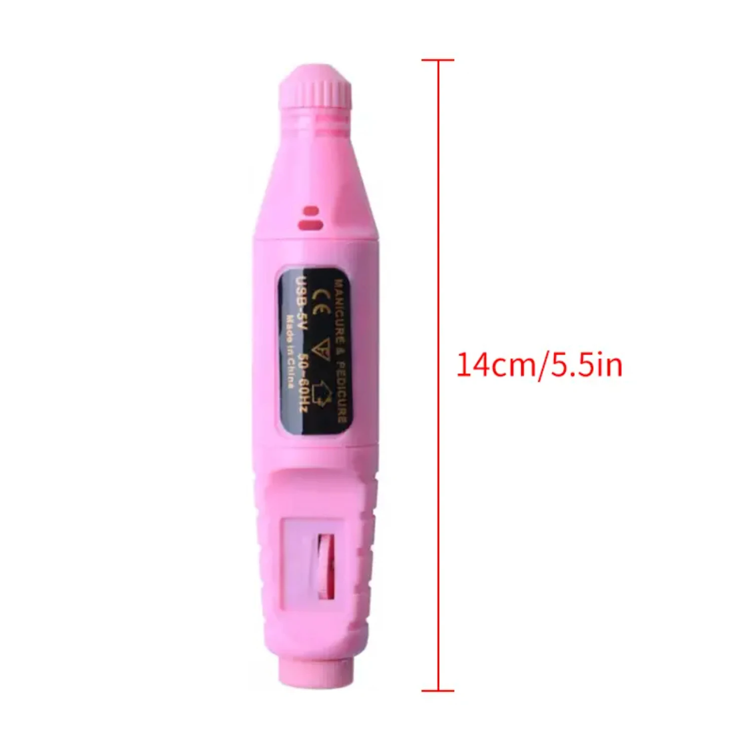 Portable Electric Nail Drill Kit USB Powerful Grinding Machine Pen File Nail Drill Bits Gel Polish Remover Tools Acrylic Nails