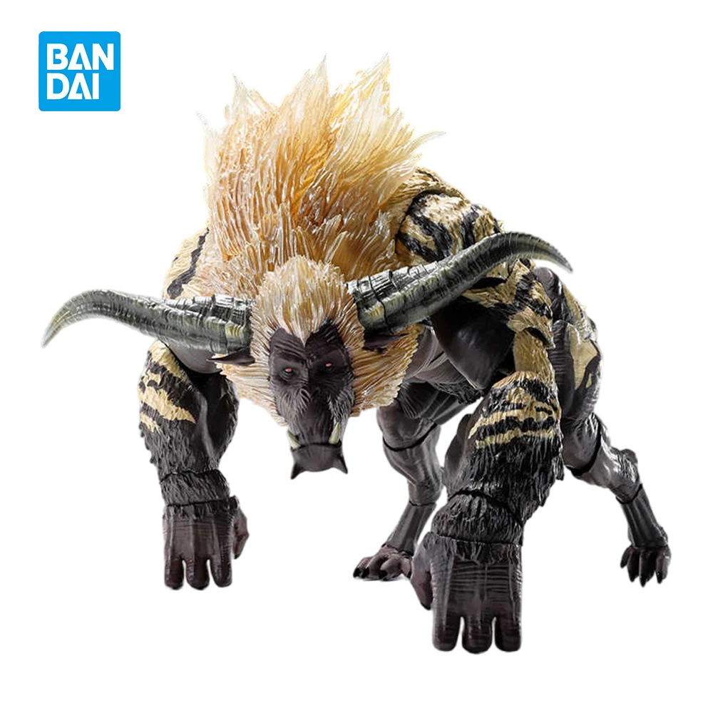 

Оригинальный BANDAI SHM Monster Hunter Rajahn ПВХ аниме фигурка фигурки модель игрушки