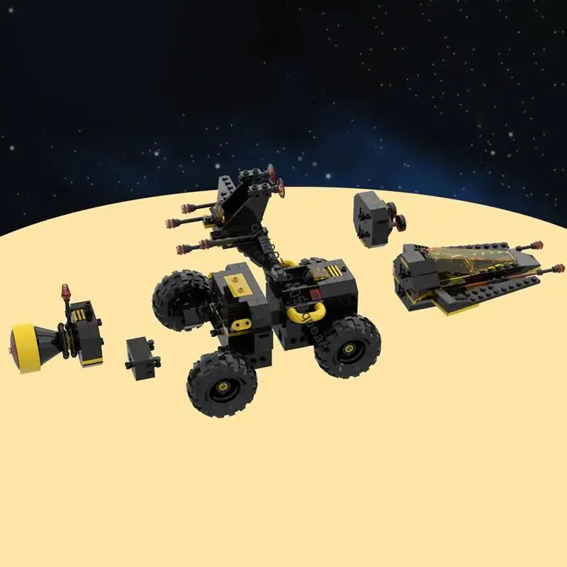 新しい 478 個人気の宇宙技術シリーズ Moc Battrax プローラーモデルカスタムパズル Diy クリエイティブアイデア子供のおもちゃ誕生日ギフト