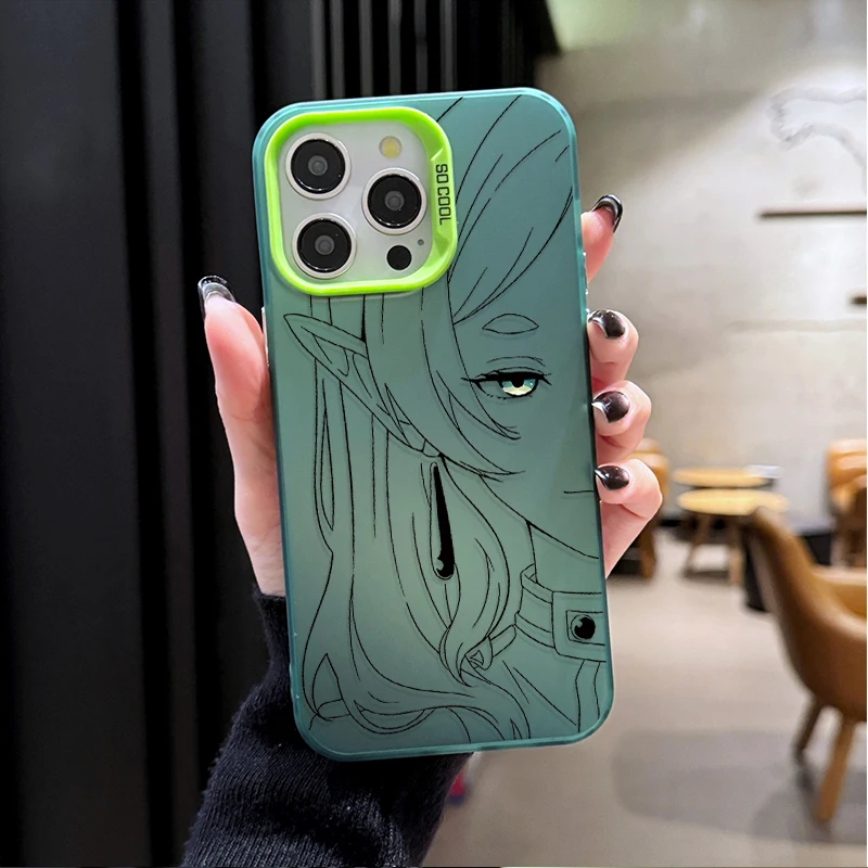 เคสโทรศัพท์ลายอนิเมะการ์ตูน Frieren สำหรับ Xiaomi 11 Lite 5G NE 14T POCO X6 M5S 14 13 13T 12T Pro X7 X5 X3 NFC F4 GT F5 F6 M6 Pro 4G