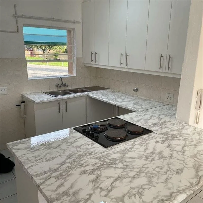 Imagem -06 - Cnmi-ab Kit de Resina Epóxi para a Ilha de Cozinha Revestimento de Superfície Crystal Clear Alto Brilho Mica Pigmento Corante Faça Você Mesmo Mesa