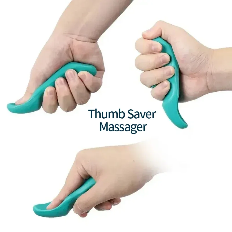 Thumb Saver Massager Body Deep Tissue Manual Fysiotherapie Rustgevende Tool Vinger Druk Op Trigger Point Massage Stick