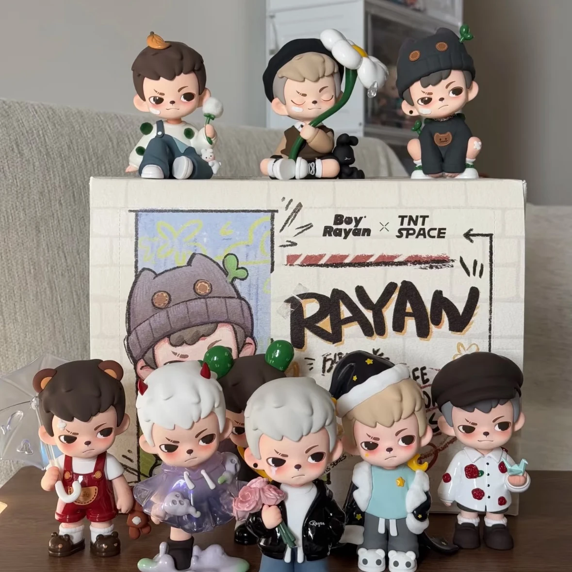 TNT Genuine Rayan 3.0 All Life Blossoms Series Blind Box Cute Doll Trendy Fashion Model Collection Mystery Box Kid Surprise Gift