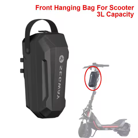 Front Hanging Bag Original 3L Bag For Segway Ninebot ZT3/ZT3 Pro E G2 G65 G30 G30D F40 F30 E22 E25 ES2 ES3 ES4 Electric Scooter