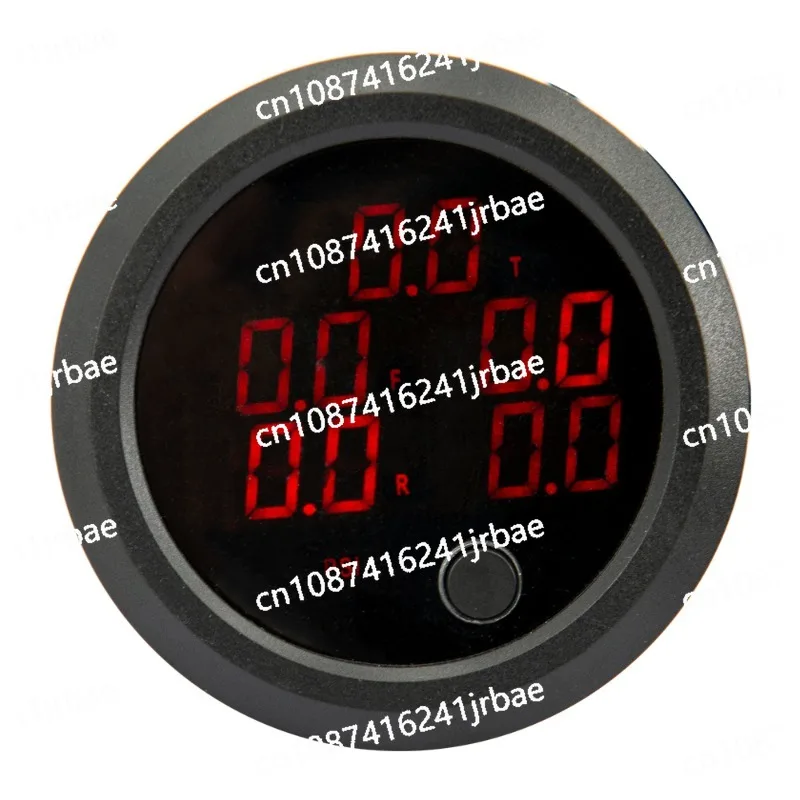 Universal Five in One Display Air Suspension Pressure Gauge BAR PSI Air Suspension With 5 Pieces 1/8NPT Electrical Sensors
