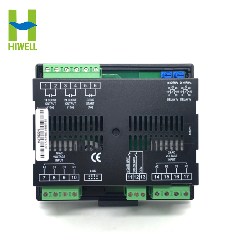 Smartgen HAT520N Dual Power Supply ATS Generator Controller Module Automatic Transfer Switch Control Module Generator Spare Part