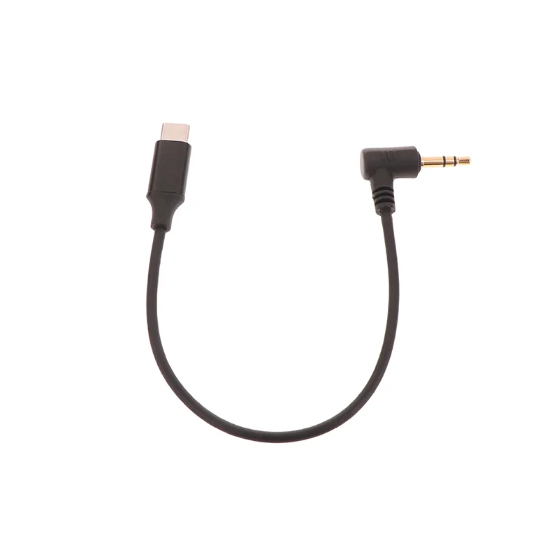 15 Plus Pro Max & Mic 2 Compatible Adapter Cable; 3.5mm TRS to Type-C with Radio Collar Clip-On Mic