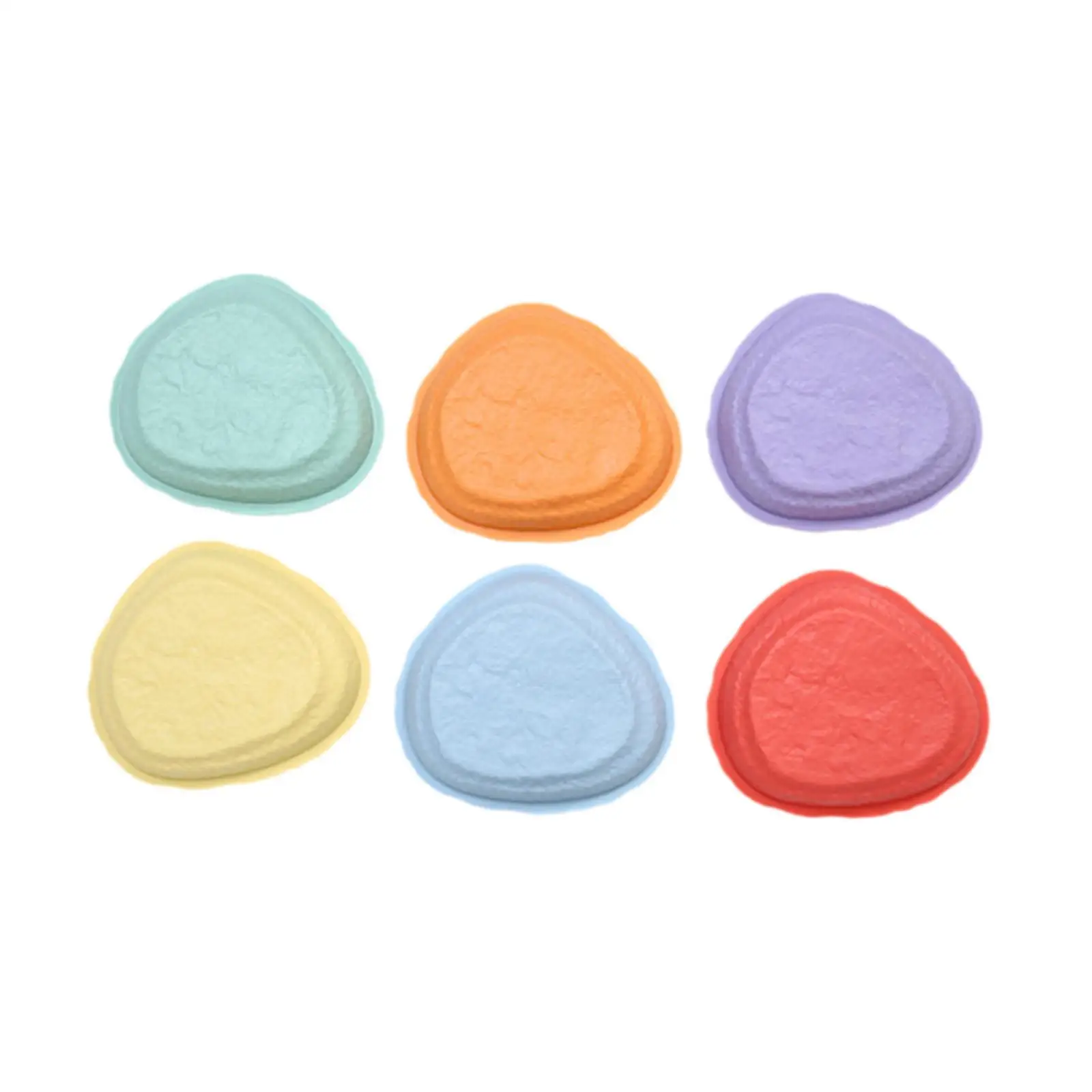 

6 Pieces Balance Stepping Stones for Kids Equipment Stackable Sensory Play Obstacle Course Floor Games for Party Favors Kids