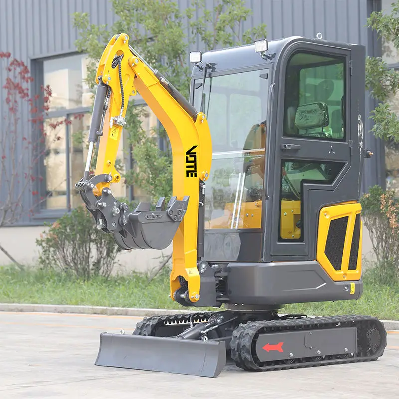 Free Shipping EPA Engine Excavators 1.6 Ton 2 Ton Home Small Mini Digger Mini Excavator Machine for Sale