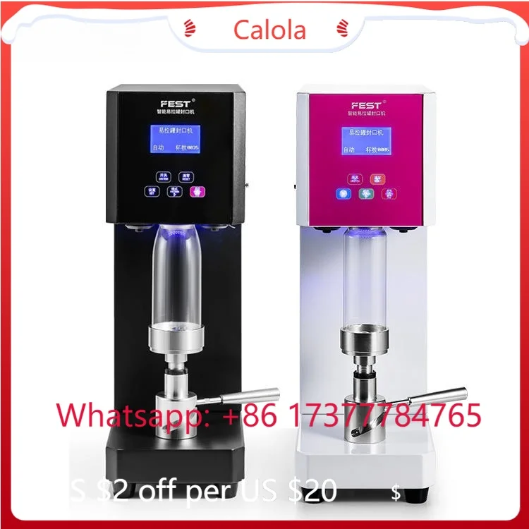 

Manual PET Can Seamer Semi Automatic Handheld Sealer for Beer Soda Round Pop Beverage PET Bottles Plastic Canning