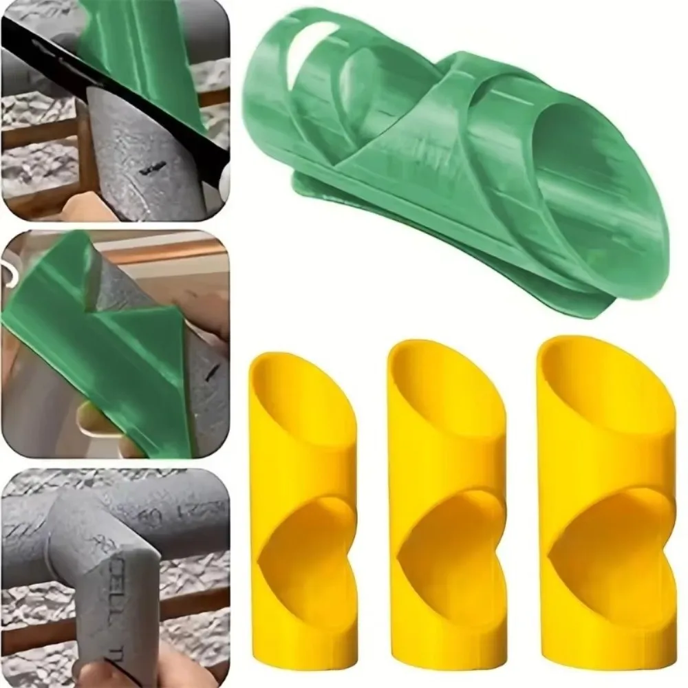 3Pcs Easy To Use Foam Pipe Cutting Tool Three-Tube Commercial Places Insulation Cutting Fixture Flame Retardant Tube Durable
