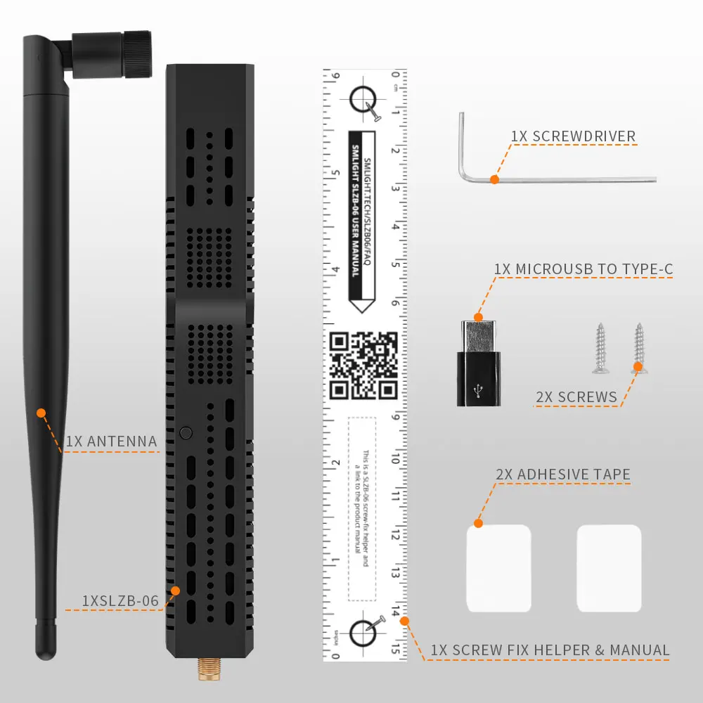 SMLIGHT SLZB-06/M/P7/P10 Zigbee 3.0 do Ethernet, USB i koordynacja bramy WiFi, współpracuje z Zigbee2MQTT, asystent domowy, ZHA