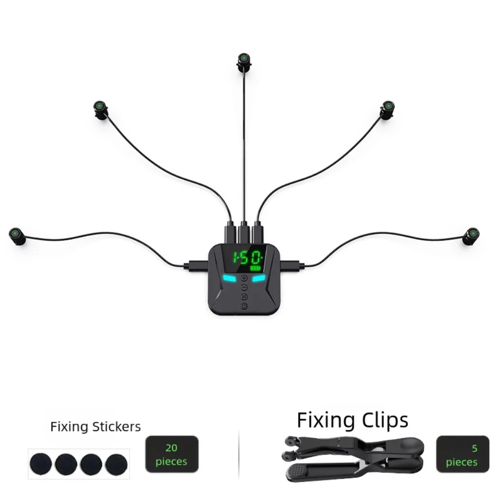 Automatic Clicker For Mobile Live Streaming Devices, Silent Pulse Screen Clicker, Simulates Continuous Automatic Finger Clicking