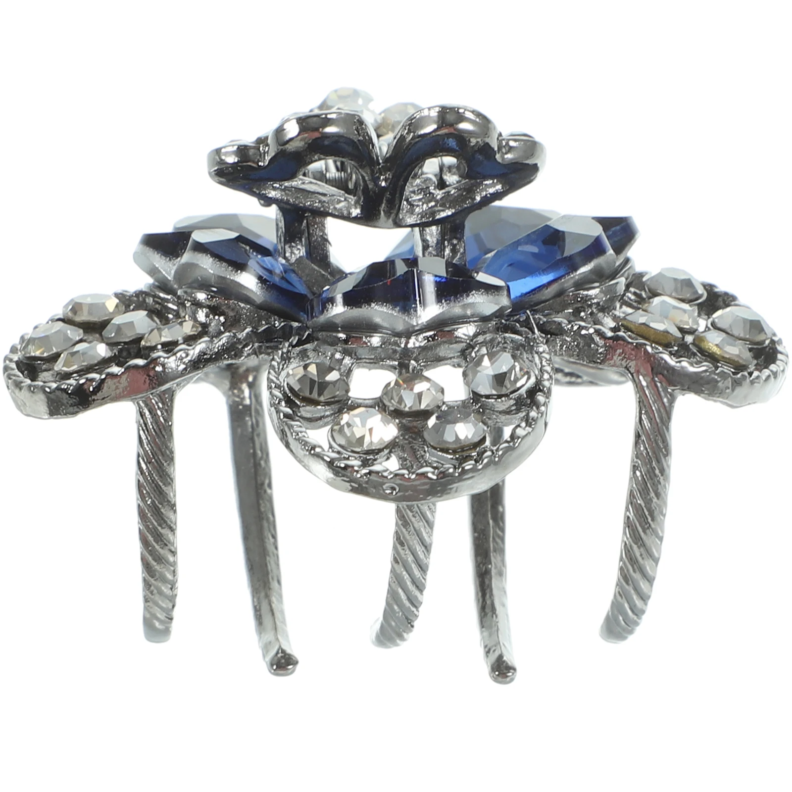 

Rhinestone Hair Clips Small Claw Clip for Women Fine Barrettes Elasticity Claw Accessories Teen Girls Decorative