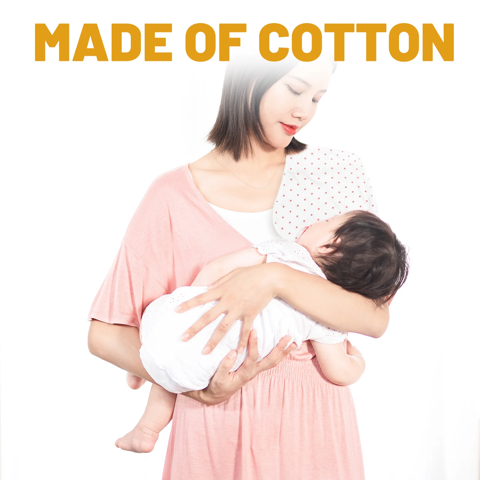 

Набор из 3 хлопковых нагрудников: многоразовые, моющиеся, маленькие, для взрослых, унисекс, для ужина, защита плеч, декоративная одежда