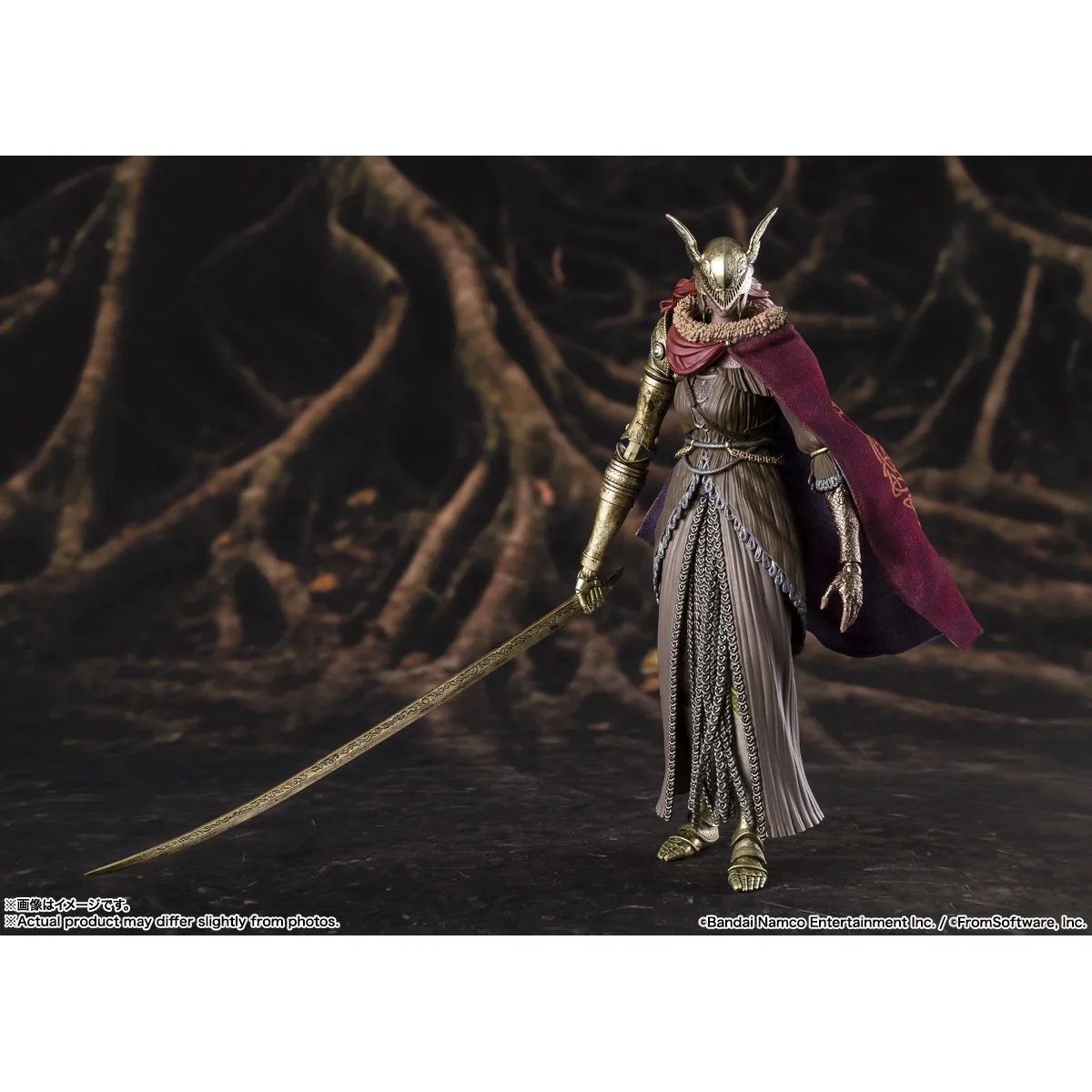 100% Original Bandai Sh Figuarts Shf Elden Ring Malenia Blade Of Miquella colección de figuras de acción Anime modelo juguetes regalos