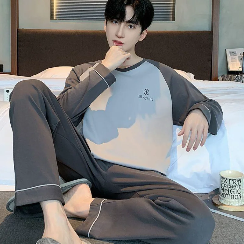 

Мужские пижамы, домашняя одежда, мужская одежда, новая одежда с кондиционером, повседневная мода, комплекты Y2K, мужской спортивный костюм, спортивные костюмы, комплект спортивных костюмов