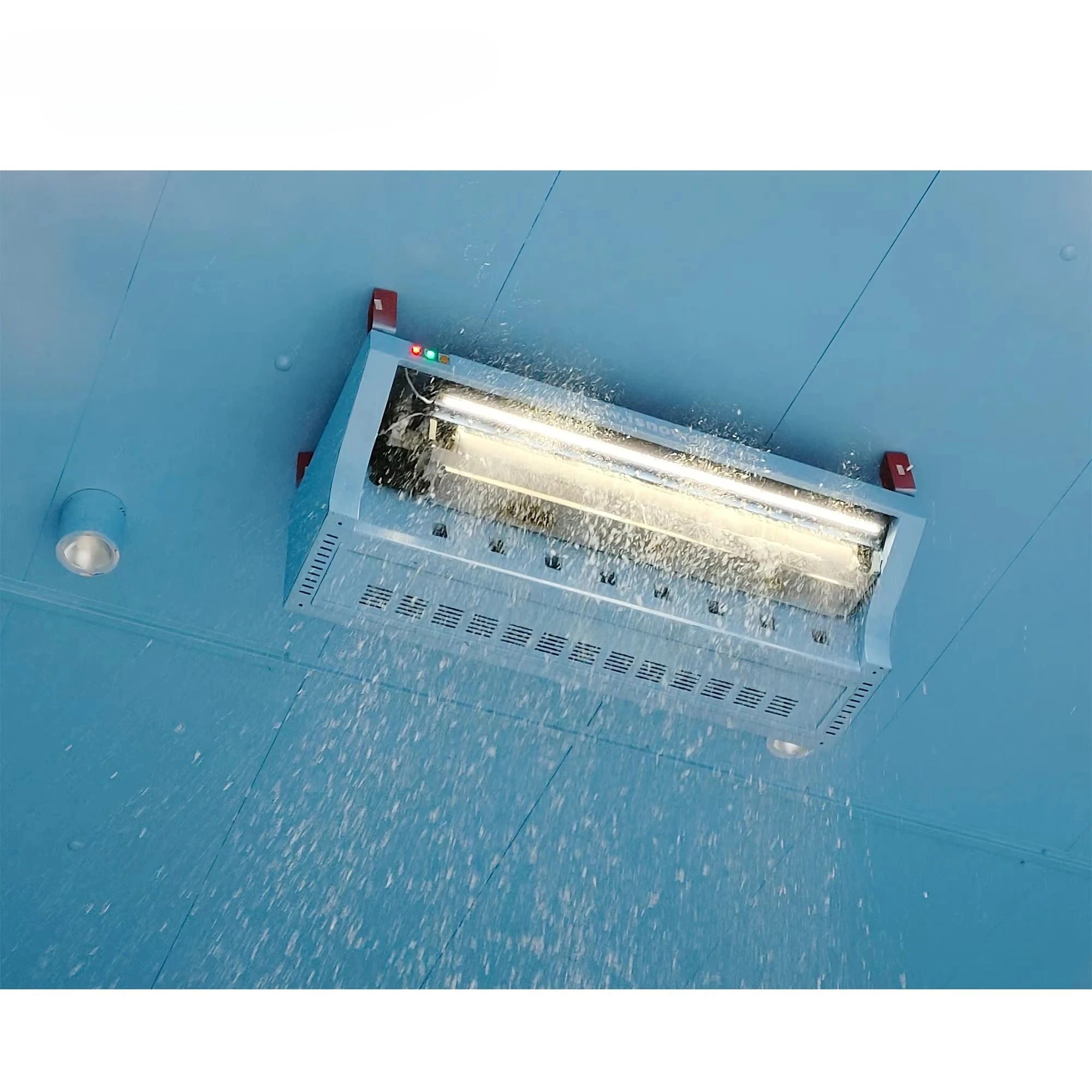Indoor Outdoor Real Snow Snowfall Machine Large Ski Resort Generator Cannon Fan Equipment Shed view 3