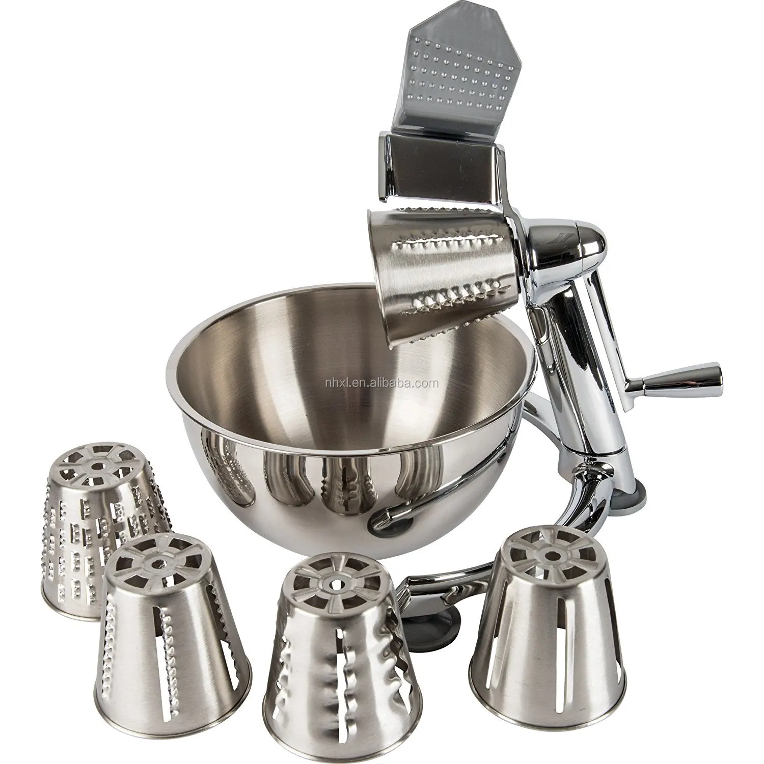 Manual Potato Chip Maker Rotary Meat Grinder Vegetable Cutter Rotary Grinder Kitchen Cookware