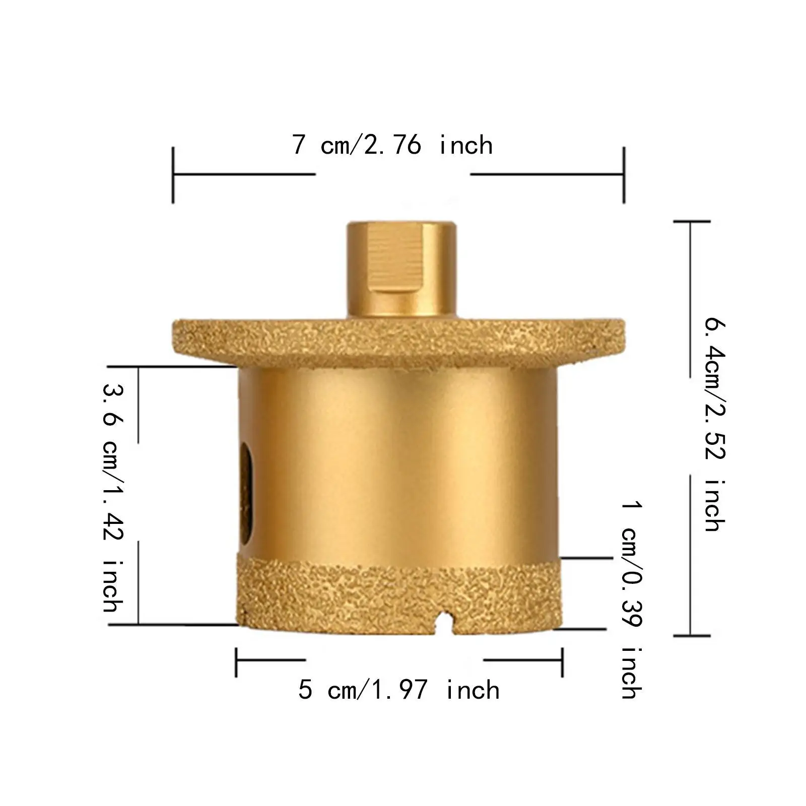 Diamond Holesaw Drill Core Bits M10 Multiuse for Cement Ceramic Tiles Stone