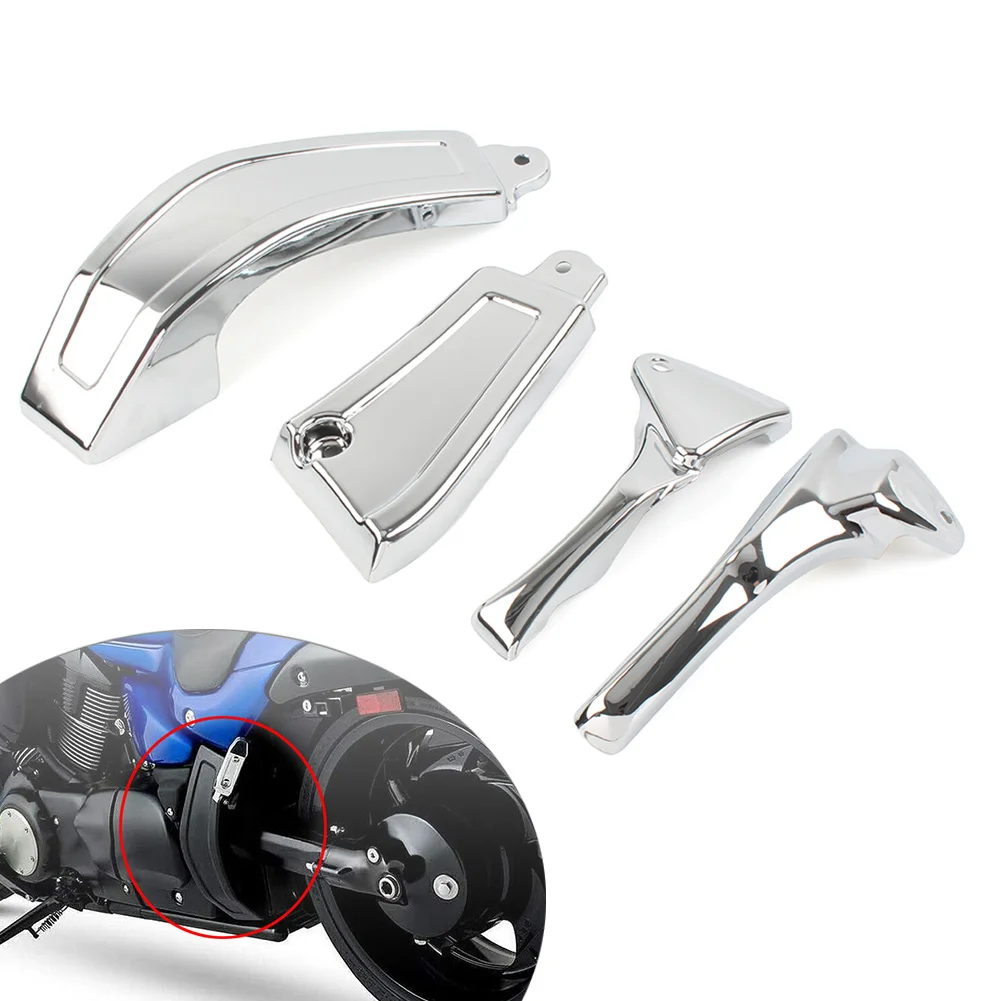 4Pcs Chrome Motorcycle Frame Cover For Suzuki Boulevard M109 M109R All Years