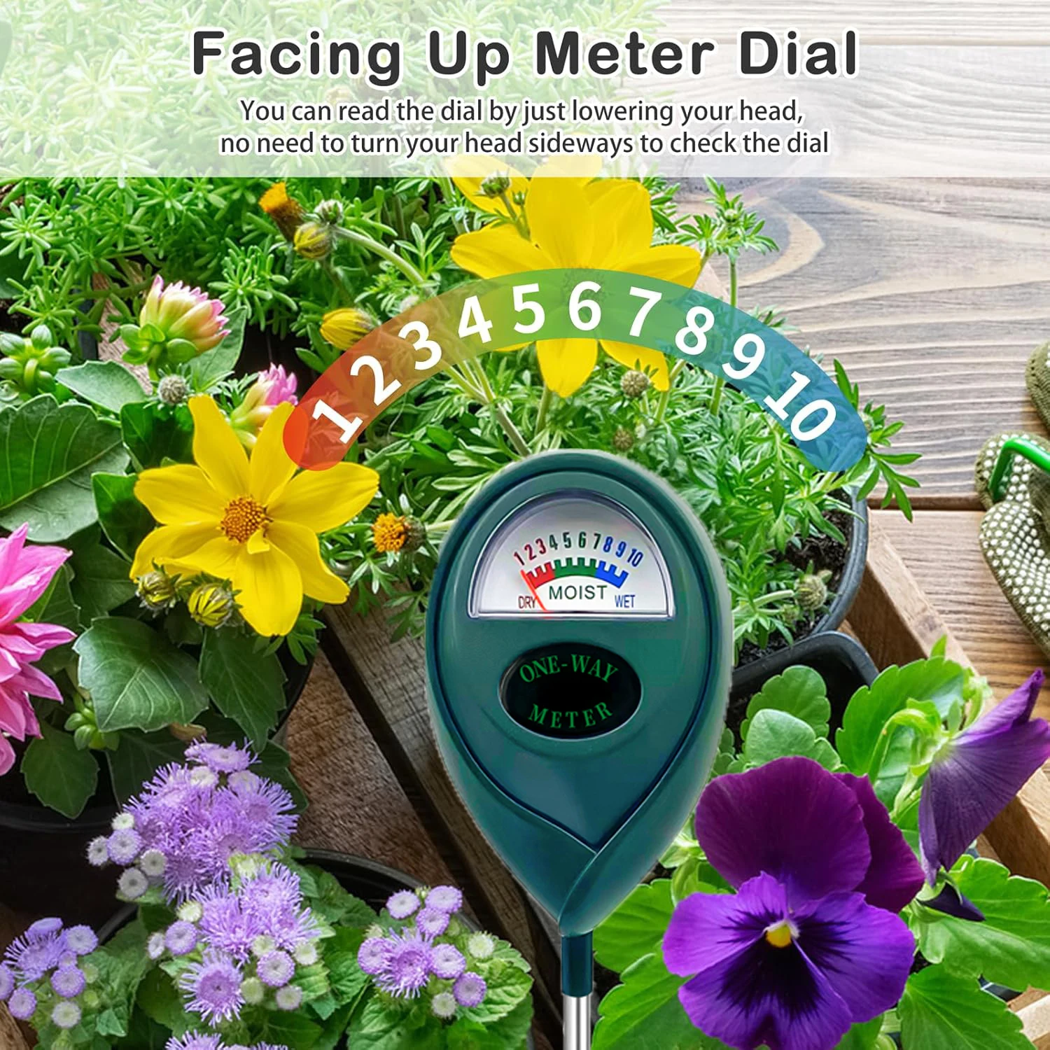Soil Moisture Meter, Plant Water Meter, Moisture Meter for Plants, Soil  MoistureTester, Soil Water Gauge for Plants, Plant Moist - AliExpress 1420