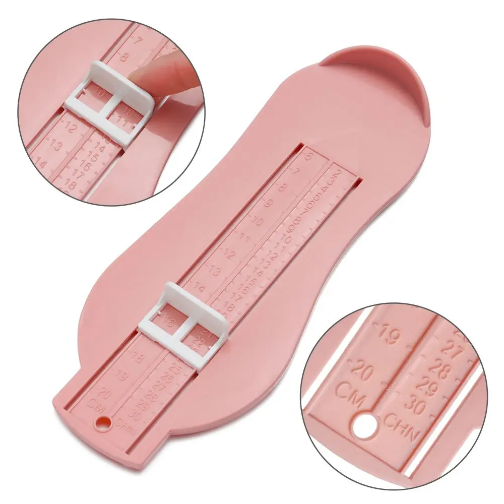 Infant Shoes Fittings Foot Measure Measuring Ruler Tool Length Measuring Kid Foot Gauge Shoes Size Infant Foot Measure Gauge