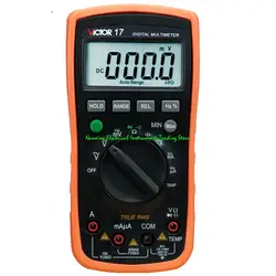 VICTOR VC17/VC97 Digital Multimeter True RMS Auto Range DC/AC Resistance Capacitance Frequency Tester Digital Universal Meter